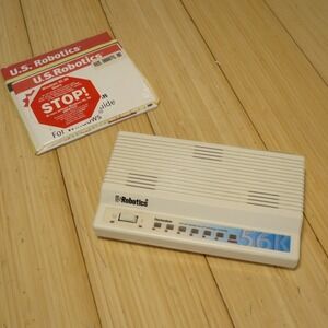 US Robotics 56k Fax Modem (2000) with Driver CD (no ac adapter or cables)